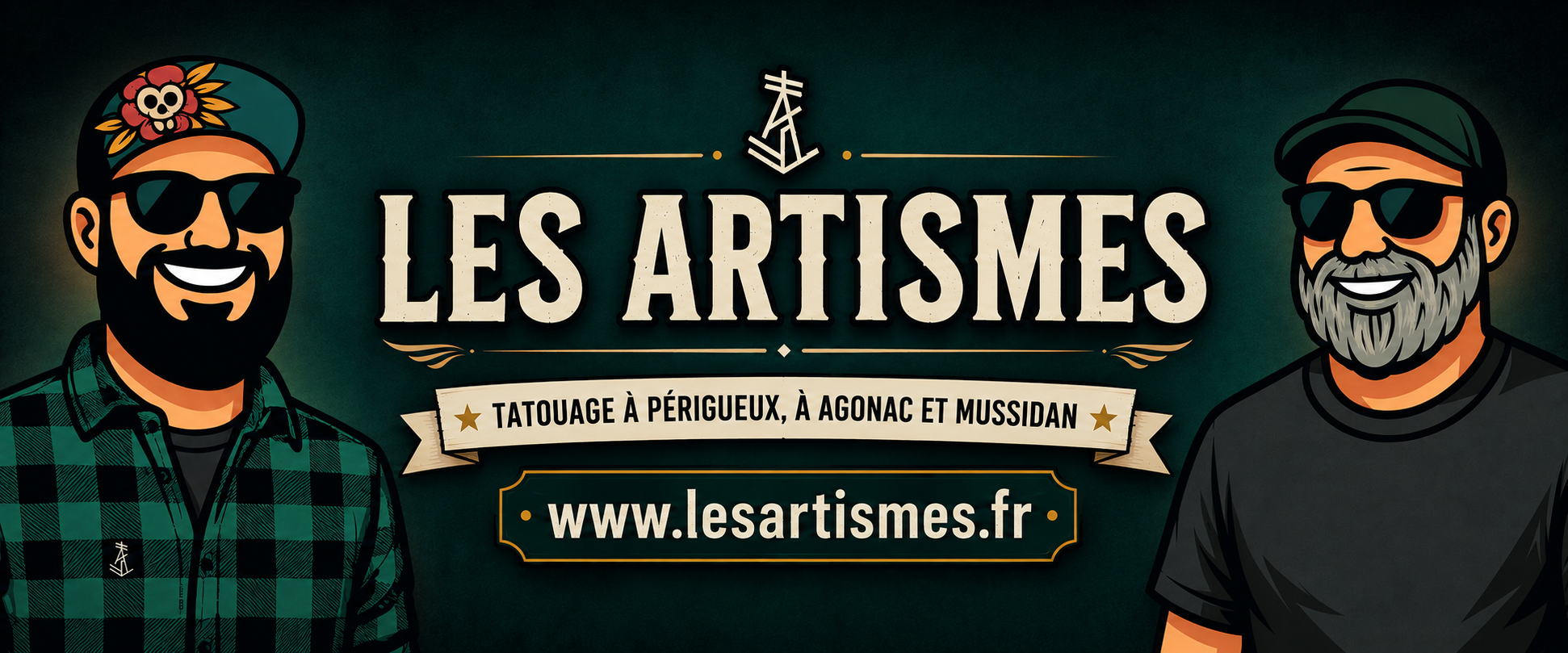 Les Artismes — tatouage à Périgueux, Agonac et Mussidan